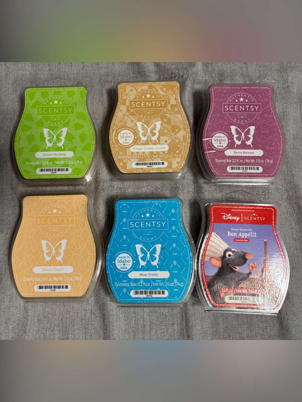 Scentsy Wax Bar 6-Pack